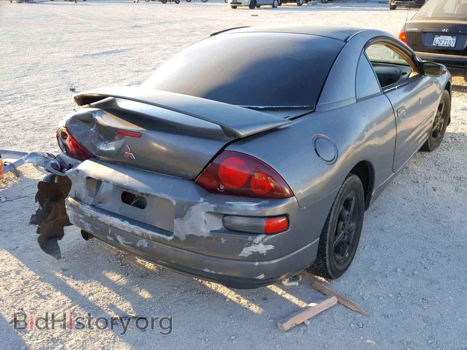 2000 MITSUBISHI ECLIPSE - VIN: 4A3AC34G8YE033344 - Фото 4