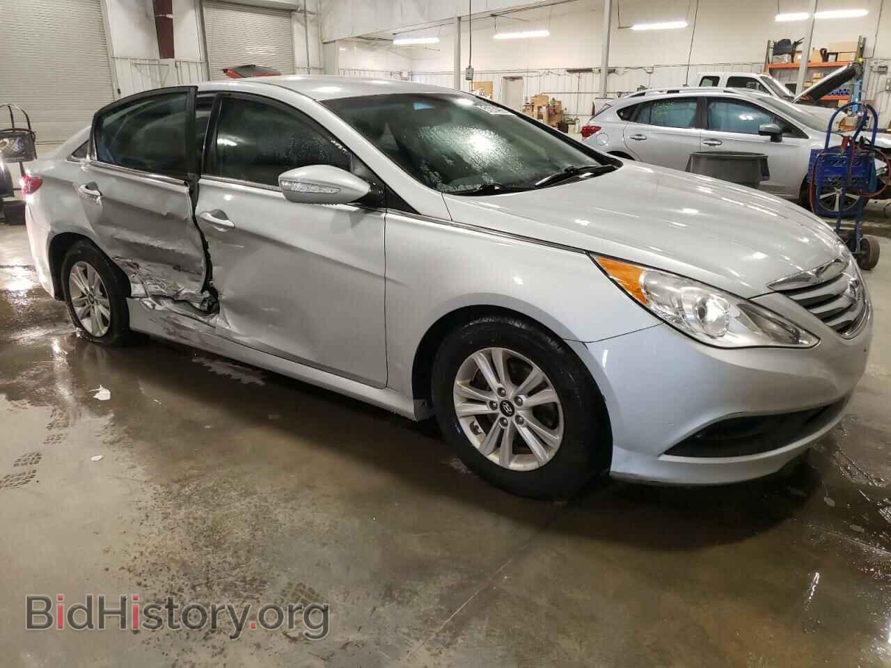 2014 HYUNDAI SONATA - VIN: 5NPEB4ACXEH848199 - Фото 4