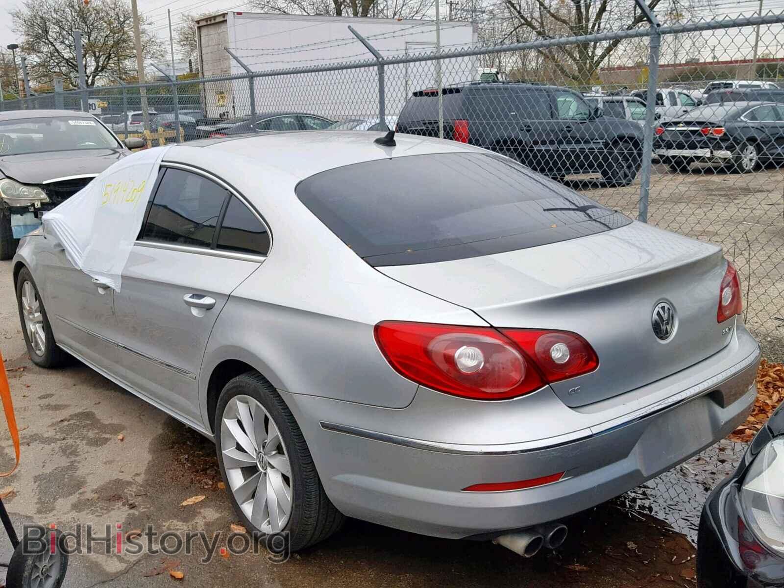 2012 VOLKSWAGEN CC - VIN: WVWHP7AN3CE501344 - Фото 3
