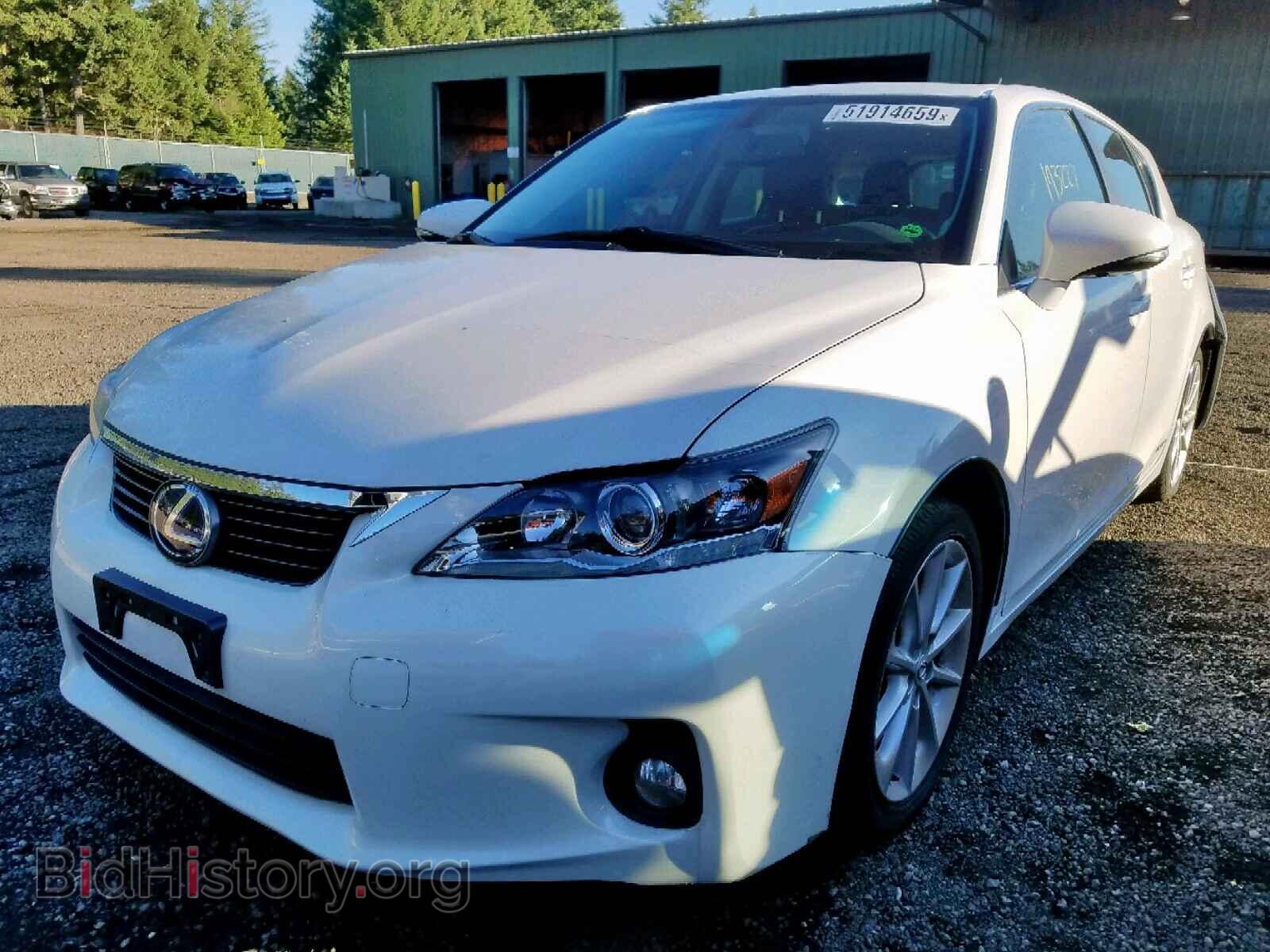 2011 LEXUS CT 200 - VIN: JTHKD5BH5B2032297 - Фото 2