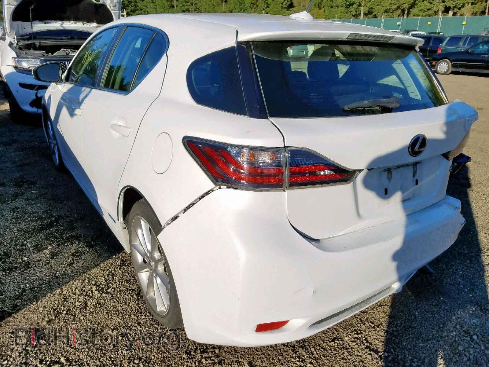 2011 LEXUS CT 200 - VIN: JTHKD5BH5B2032297 - Фото 3