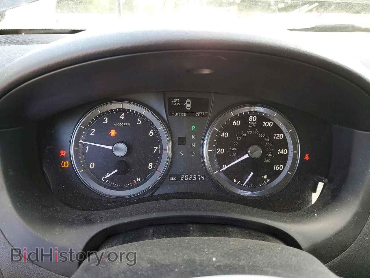 2011 LEXUS ES350 - VIN: JTHBK1EG7B2465010 - Фото 9