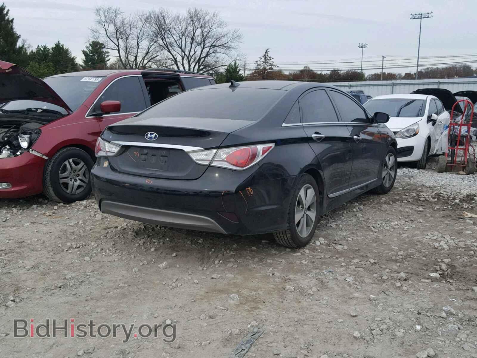 2012 HYUNDAI SONATA - VIN: KMHEC4A44CA060489 - Фото 4