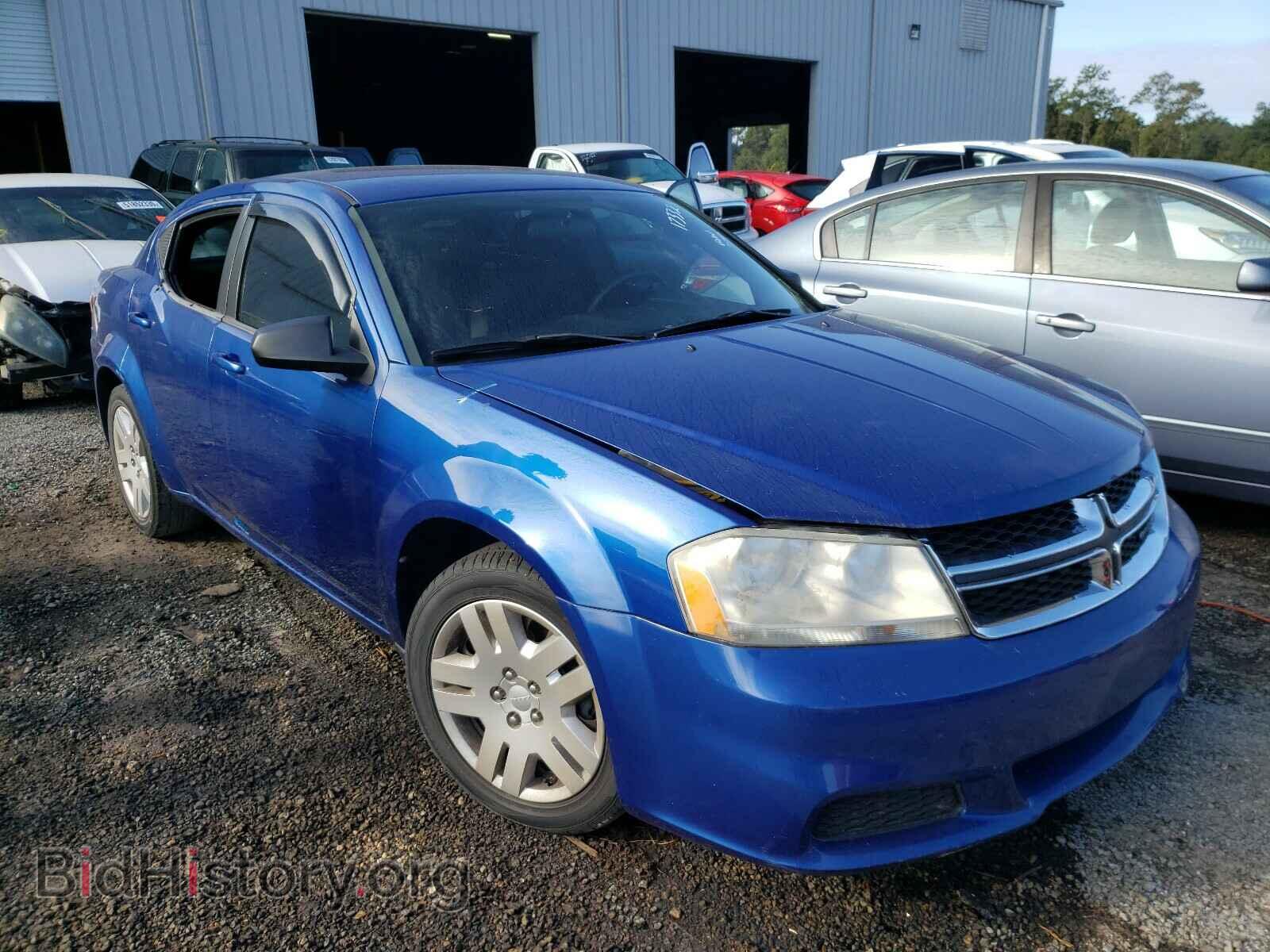 Фотография 1C3CDZAB9DN632305 - DODGE AVENGER 2013