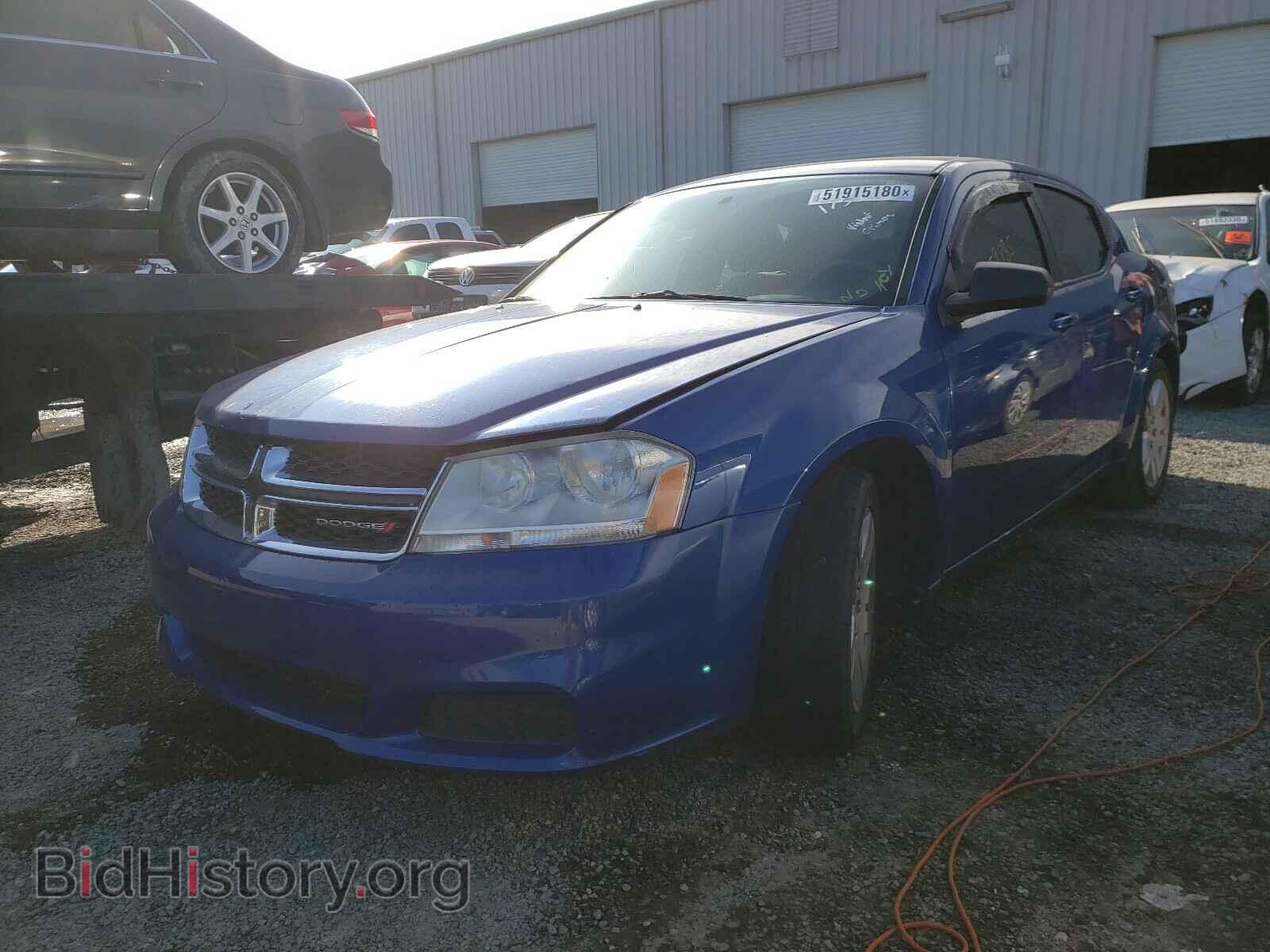 2013 DODGE AVENGER - VIN: 1C3CDZAB9DN632305 - Фото 2