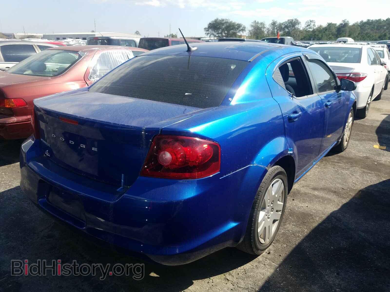 2013 DODGE AVENGER - VIN: 1C3CDZAB9DN632305 - Фото 4