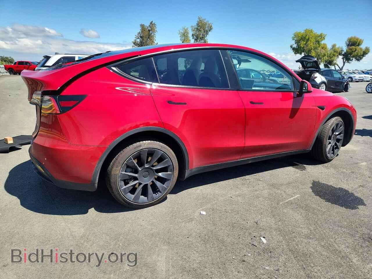 2020 TESLA MODEL Y - VIN: 5YJYGDEE5LF051560 - Фото 3