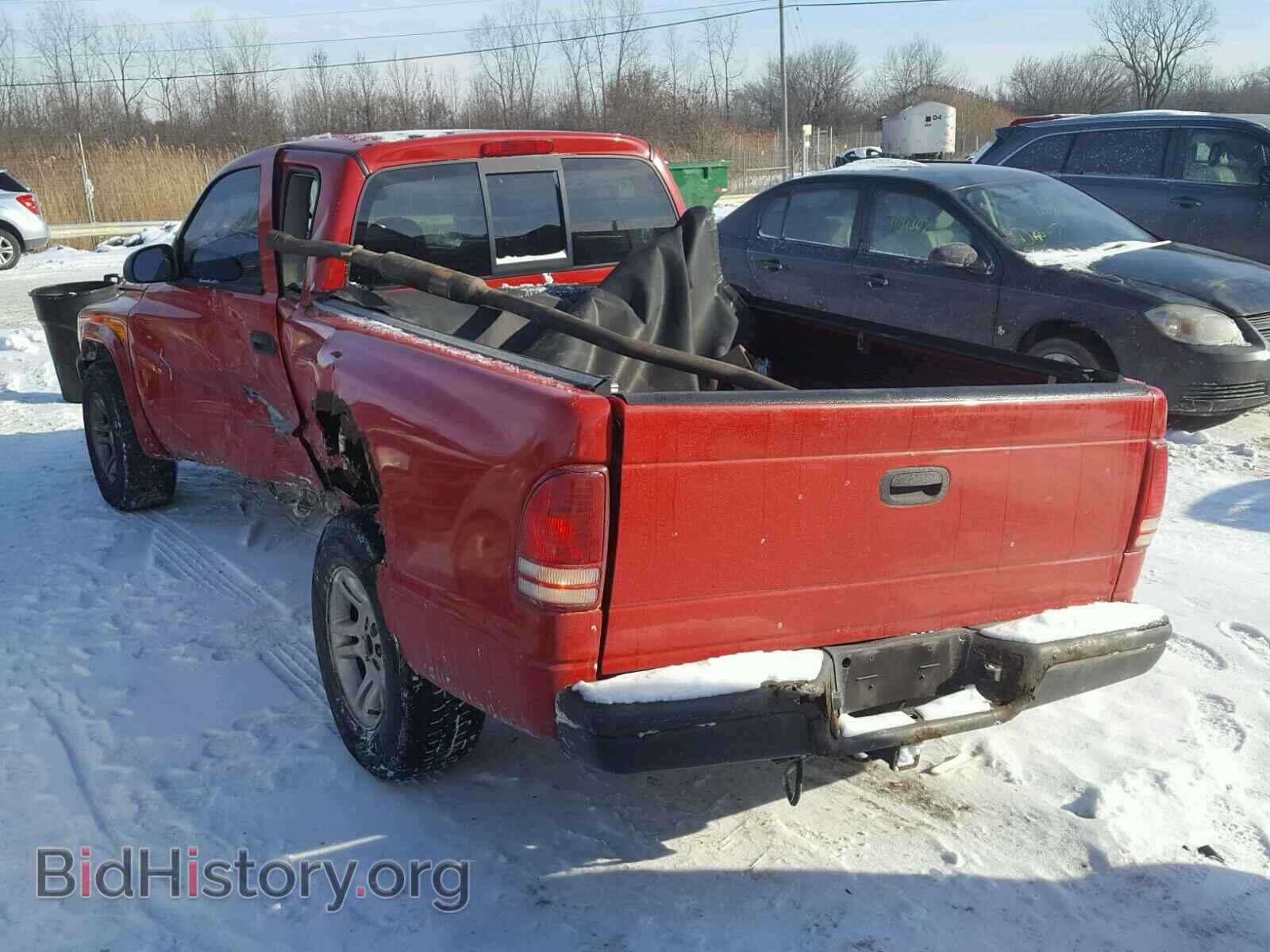 2004 DODGE DAKOTA - VIN: 1D7GL12K04S686437 - Фото 3