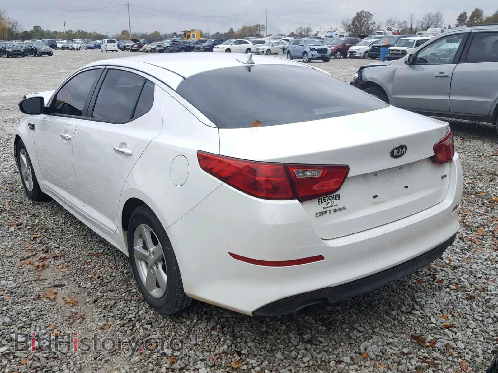 2015 KIA OPTIMA - VIN: KNAGM4A75F5633317 - Photo 3