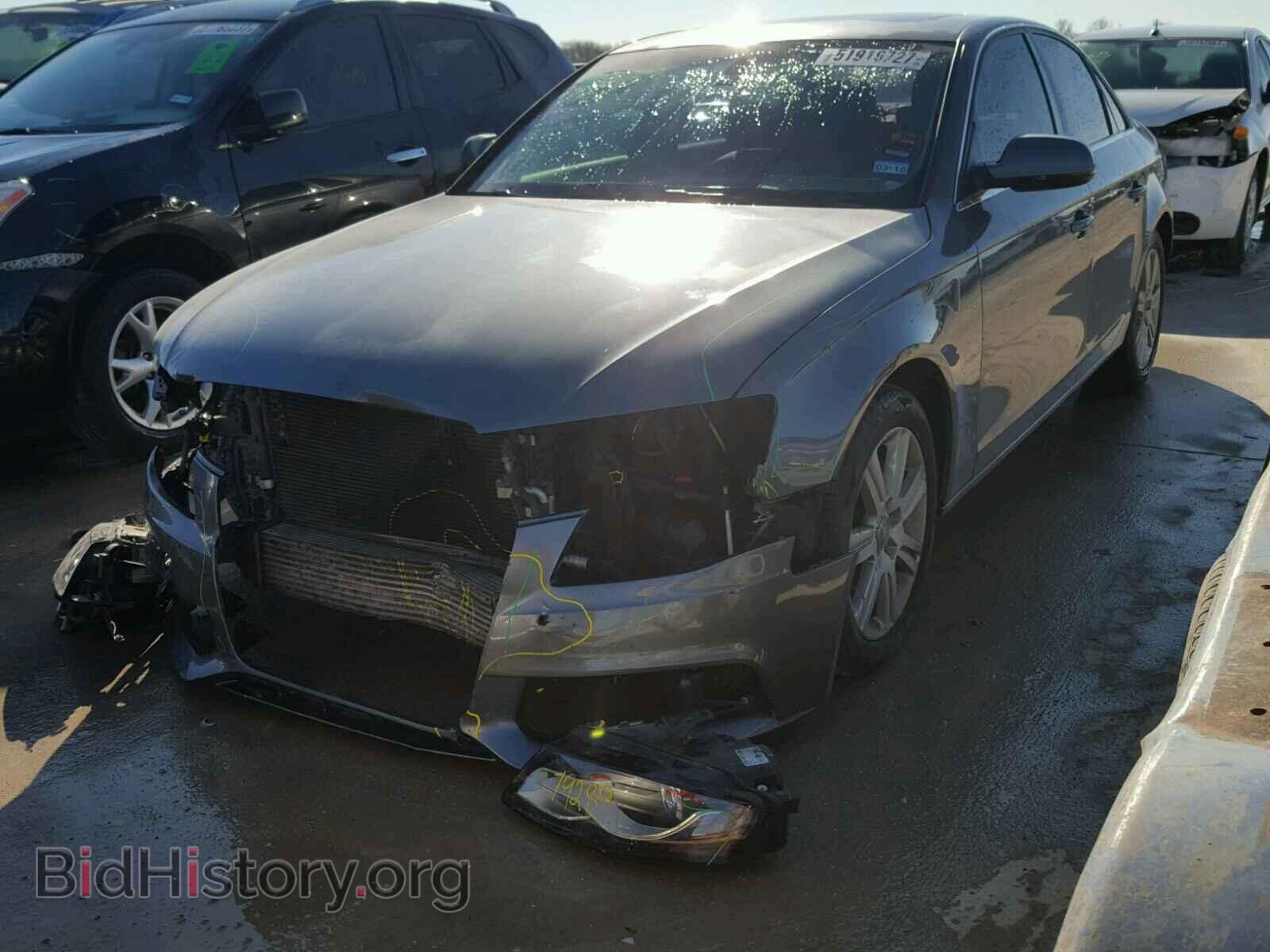 2012 AUDI A4 - VIN: WAUAFAFL5CN020470 - Фото 2