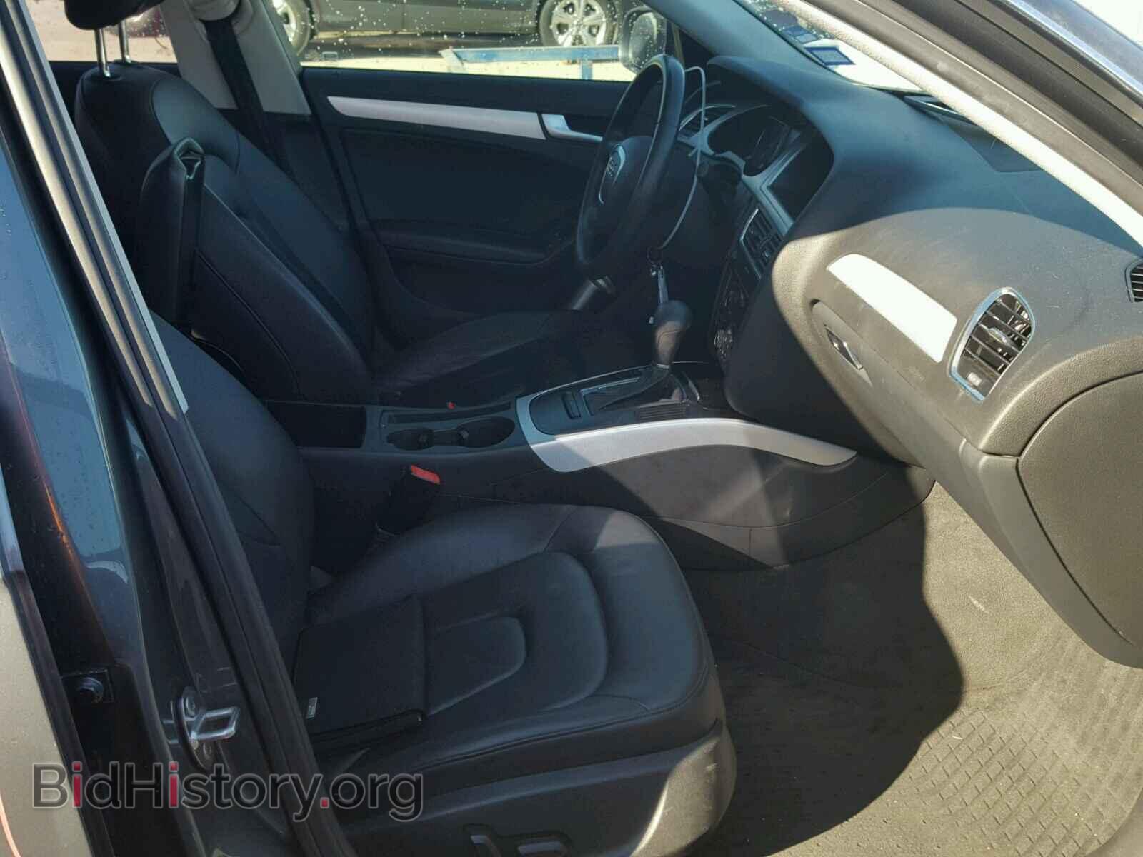 2012 AUDI A4 - VIN: WAUAFAFL5CN020470 - Фото 5