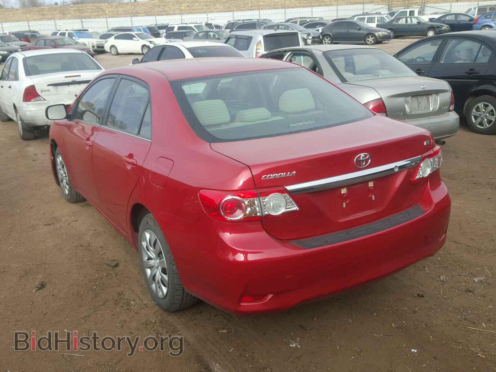 2013 TOYOTA COROLLA BA - VIN: 5YFBU4EE4DP163643 - Фото 3