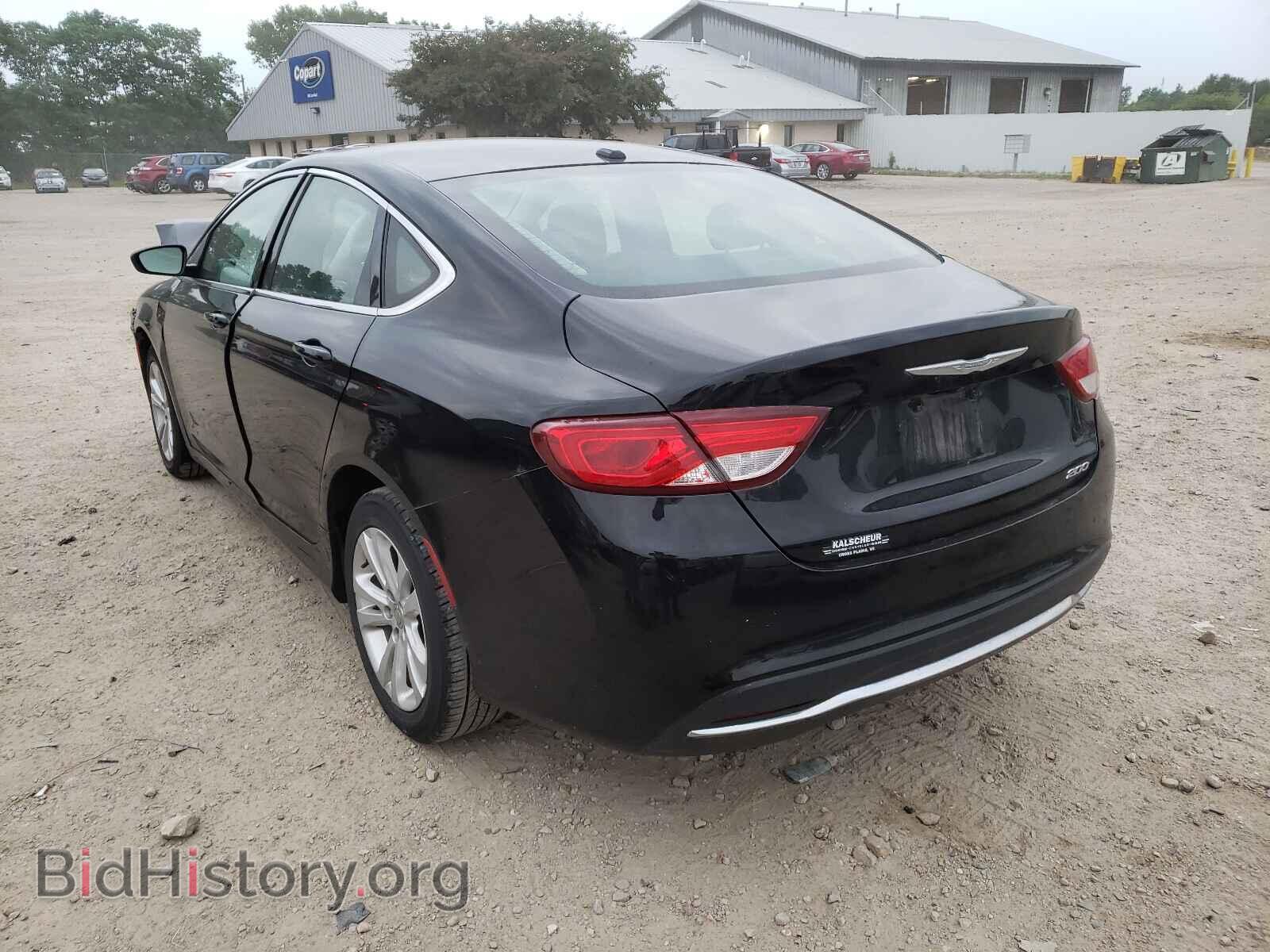2015 CHRYSLER 200 - VIN: 1C3CCCAB9FN500292 - Фото 3