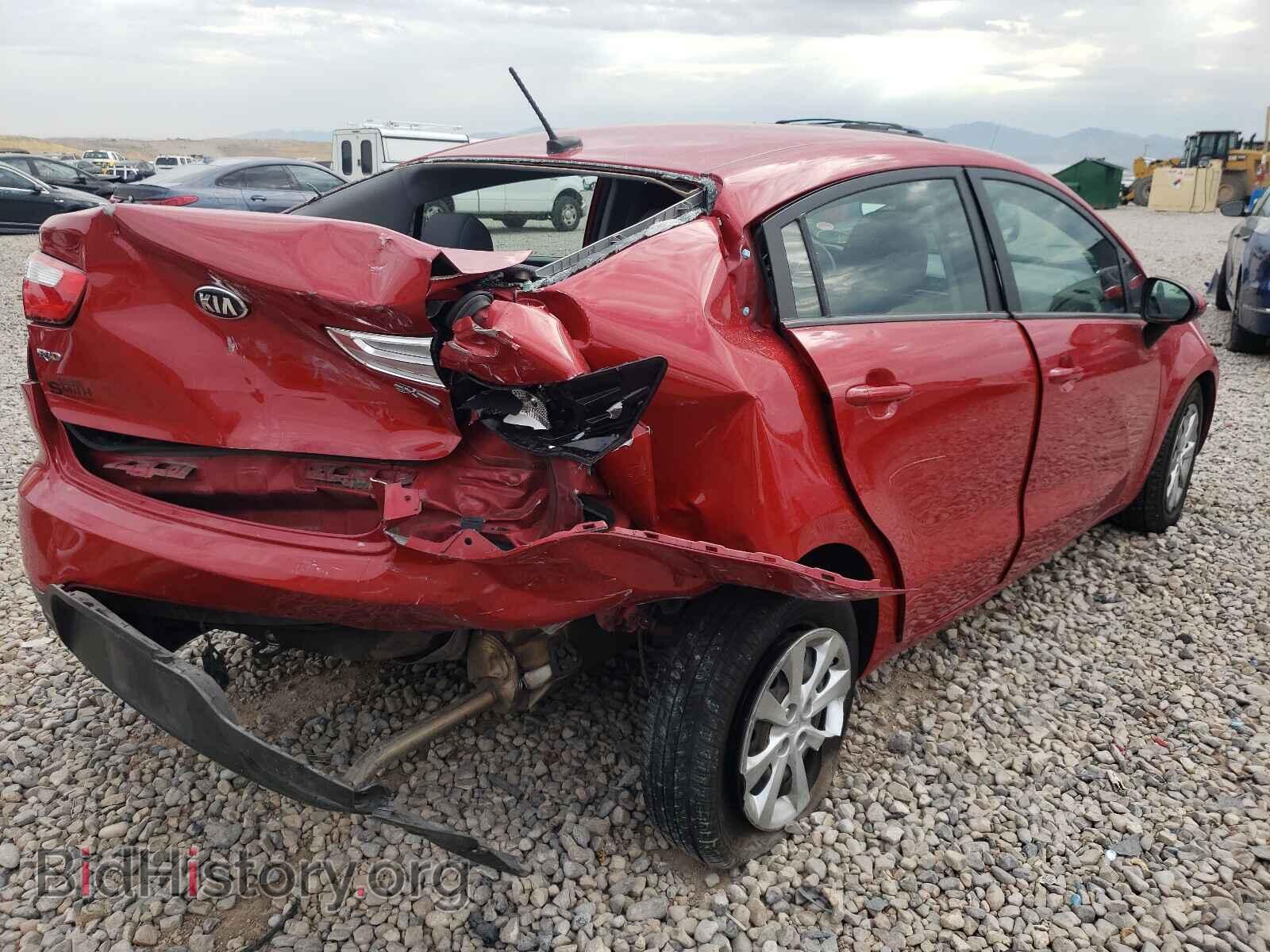 2014 KIA RIO - VIN: KNADN4A31E6377022 - Фото 4