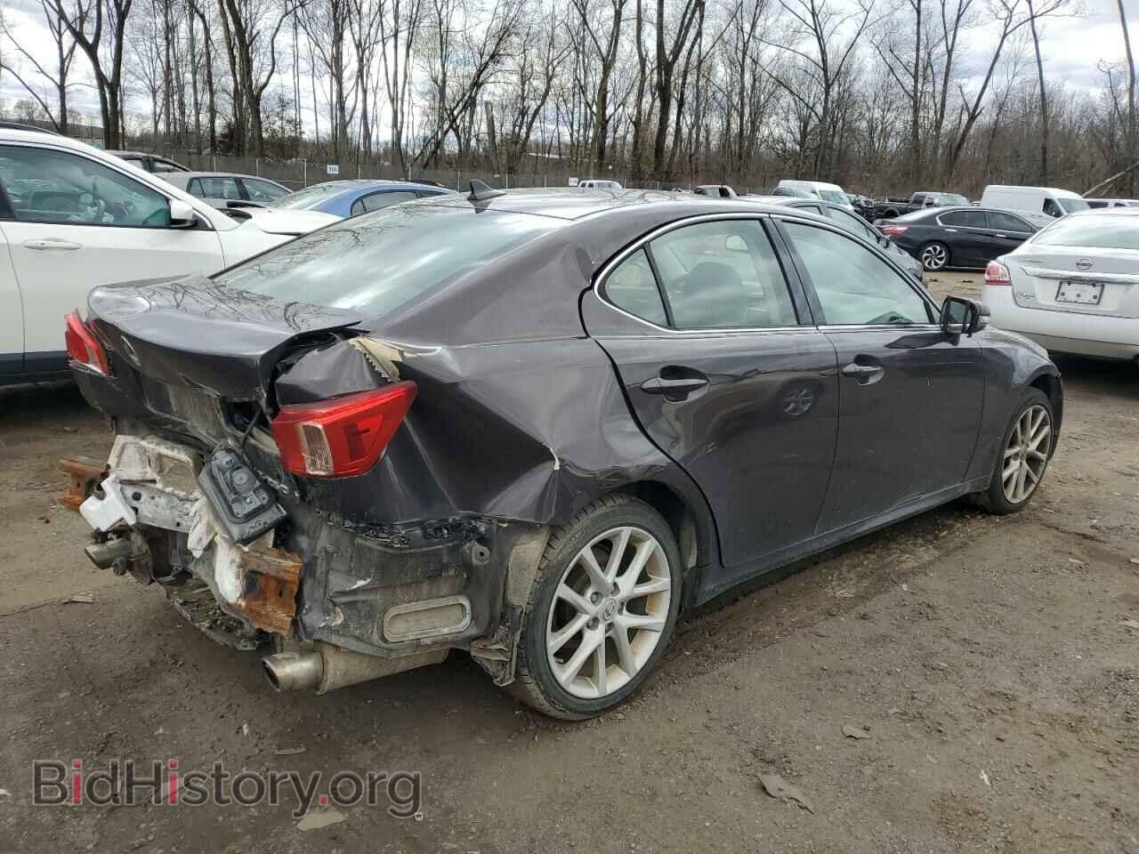2012 LEXUS IS - VIN: JTHCF5C21C5054645 - Фото 3