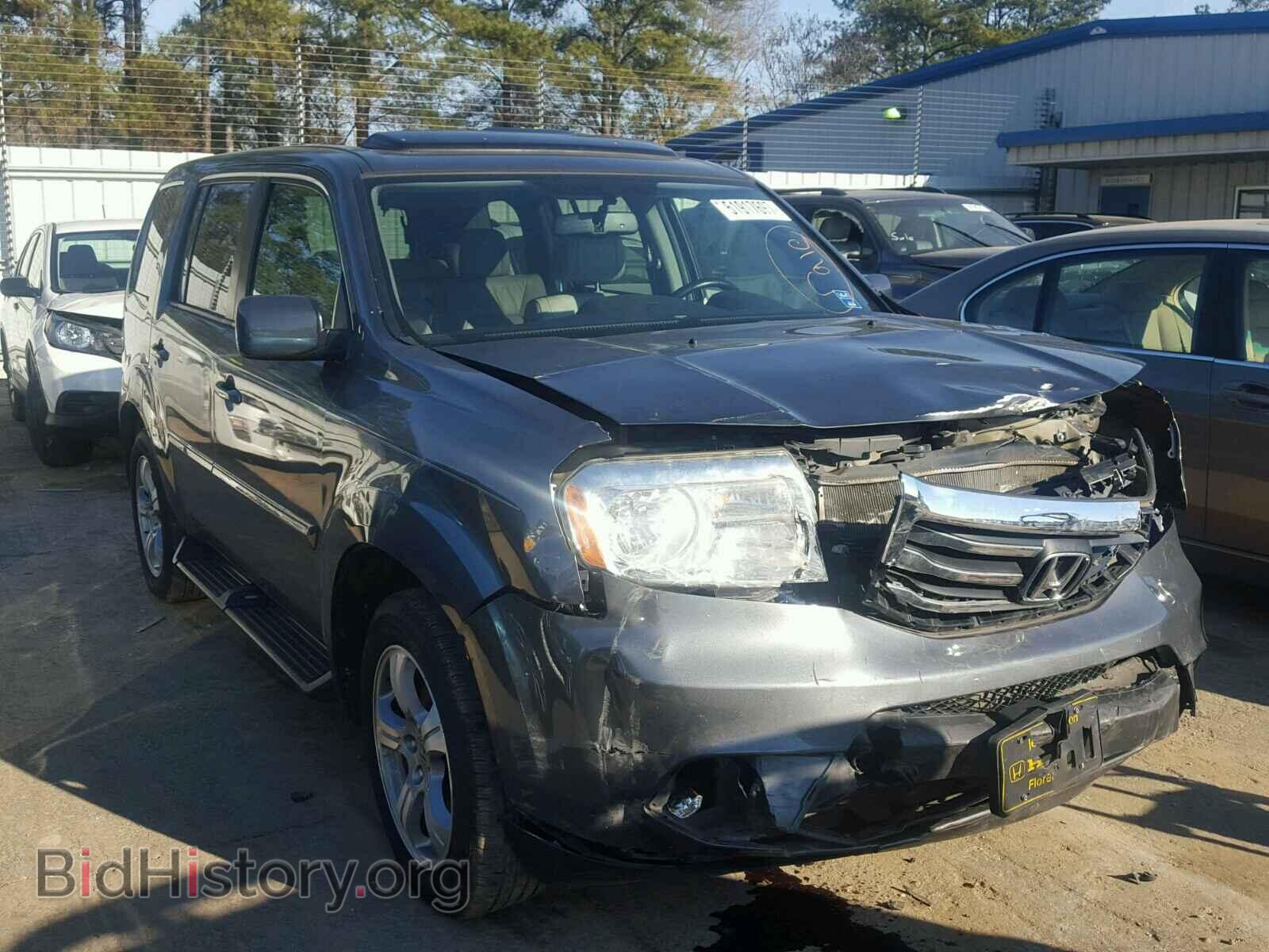 Фотография 5FNYF3H52DB009678 - HONDA PILOT 2013