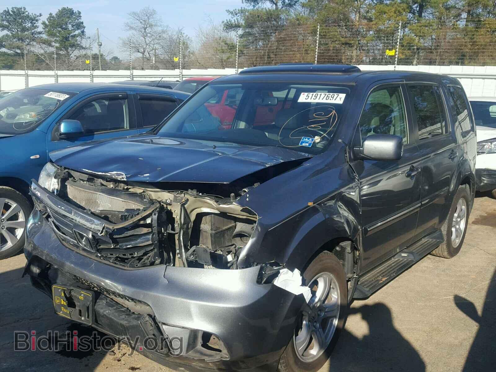 2013 HONDA PILOT - VIN: 5FNYF3H52DB009678 - Фото 2