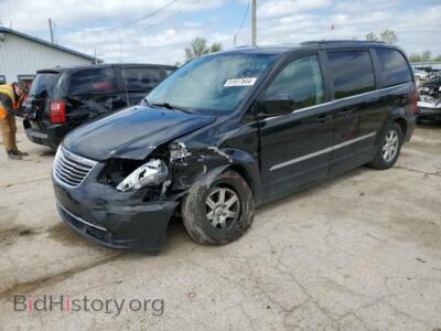 2011 Chrysler MINIVAN Touring, черный — VIN 2A4RR5DG0BR746789, Copart
