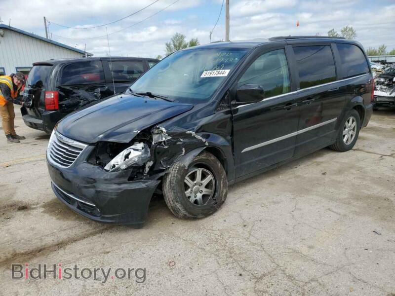 2011 Chrysler MINIVAN Touring (VIN 2A4RR5DG0BR746789) — photo 1 of 12, Copart, damage: front end
