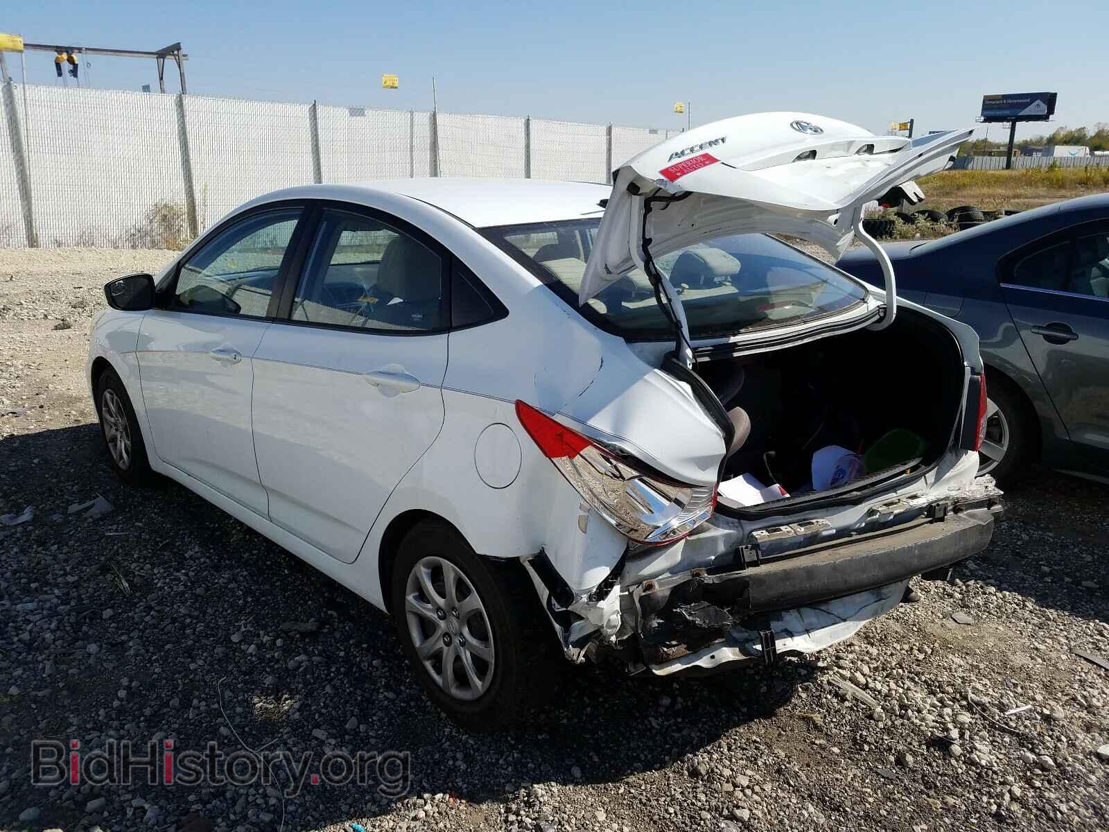 2014 HYUNDAI ACCENT - VIN: KMHCT4AE1EU660842 - Фото 3