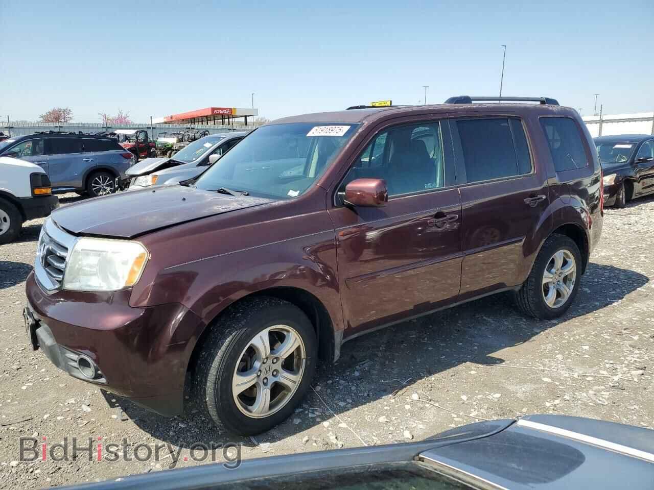 Фотография 5FNYF4H51CB080729 - HONDA PILOT 2012