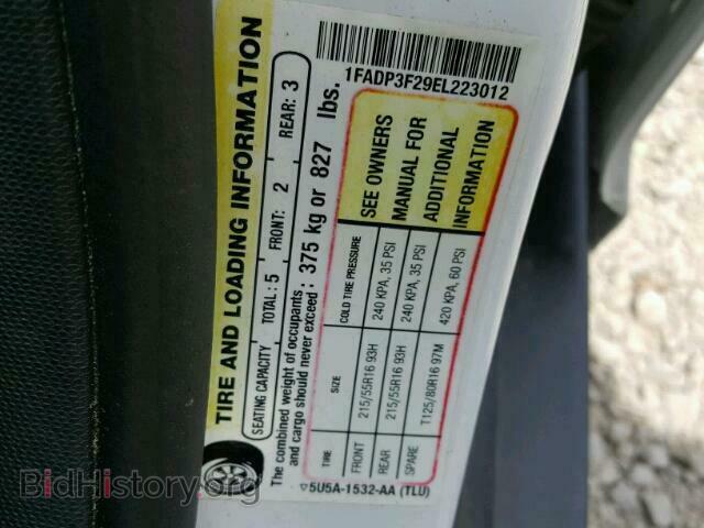 2014 FORD FOCUS - VIN: 1FADP3F29EL223012 - Photo 10
