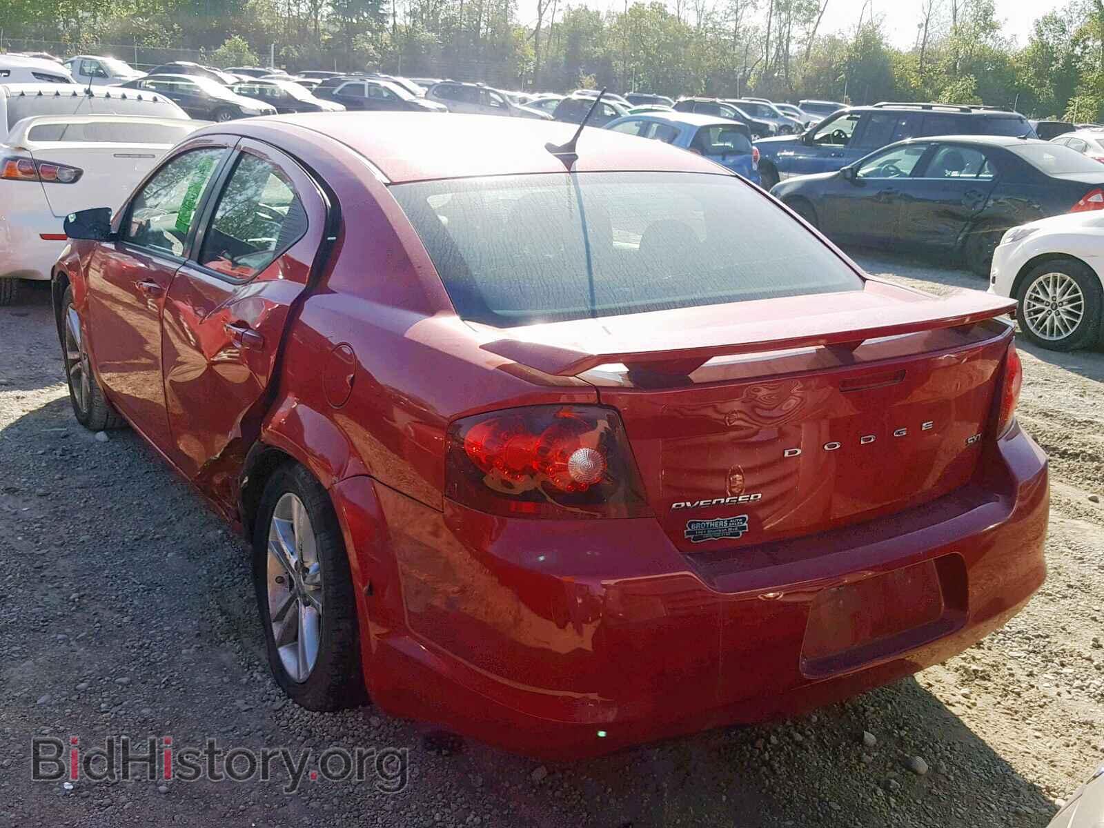 2012 DODGE AVENGER - VIN: 1C3CDZCB6CN280165 - Фото 3