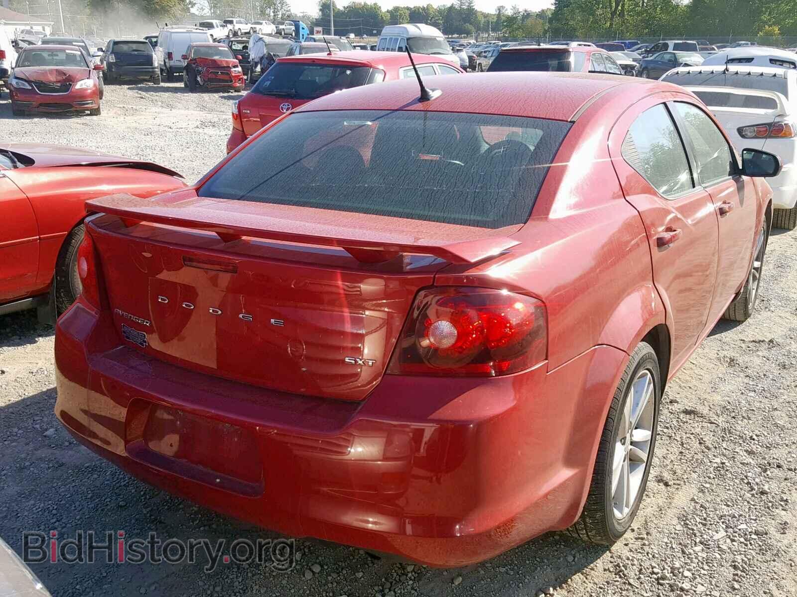 2012 DODGE AVENGER - VIN: 1C3CDZCB6CN280165 - Фото 4