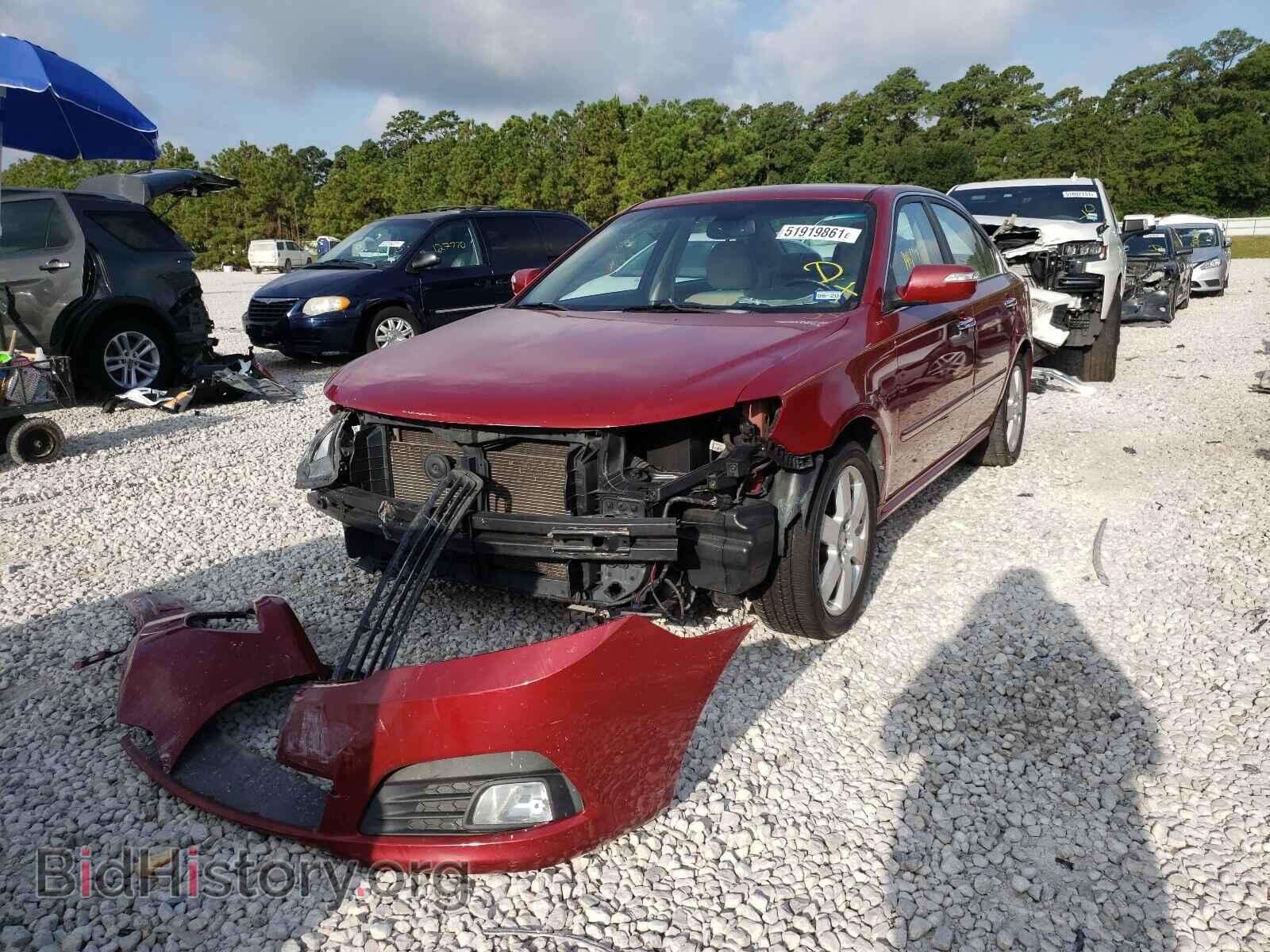 2009 KIA OPTIMA - VIN: KNAGE228695298565 - Фото 2