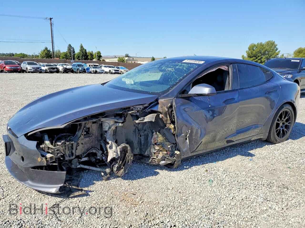 Photo 5YJSA1E53NF460844 - TESLA MODEL S 2022