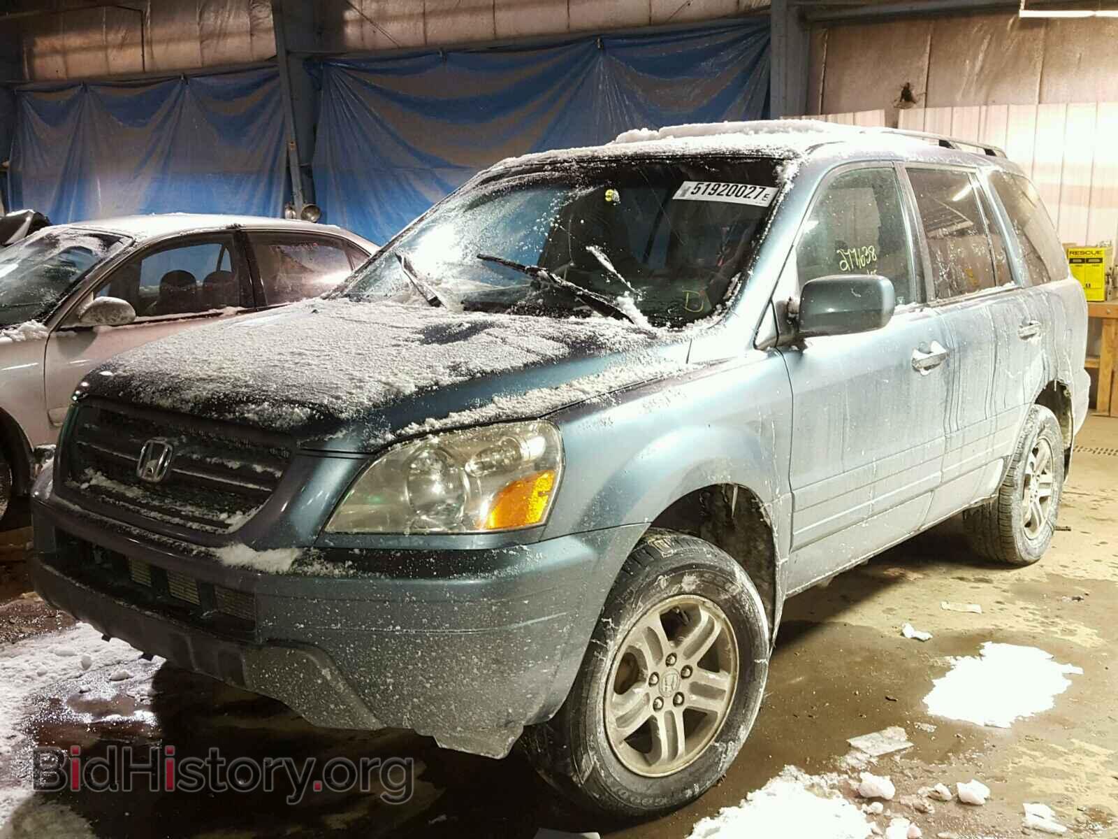 2005 HONDA PILOT - VIN: 5FNYF18405B044877 - Фото 2