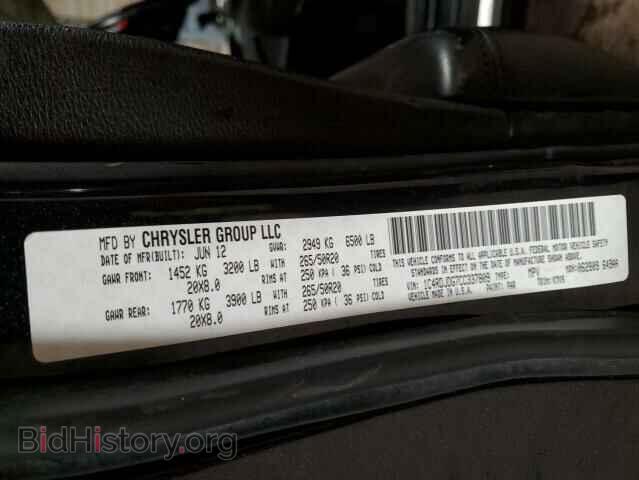 2012 DODGE DURANGO - VIN: 1C4RDJDG7CC337809 - Фото 14