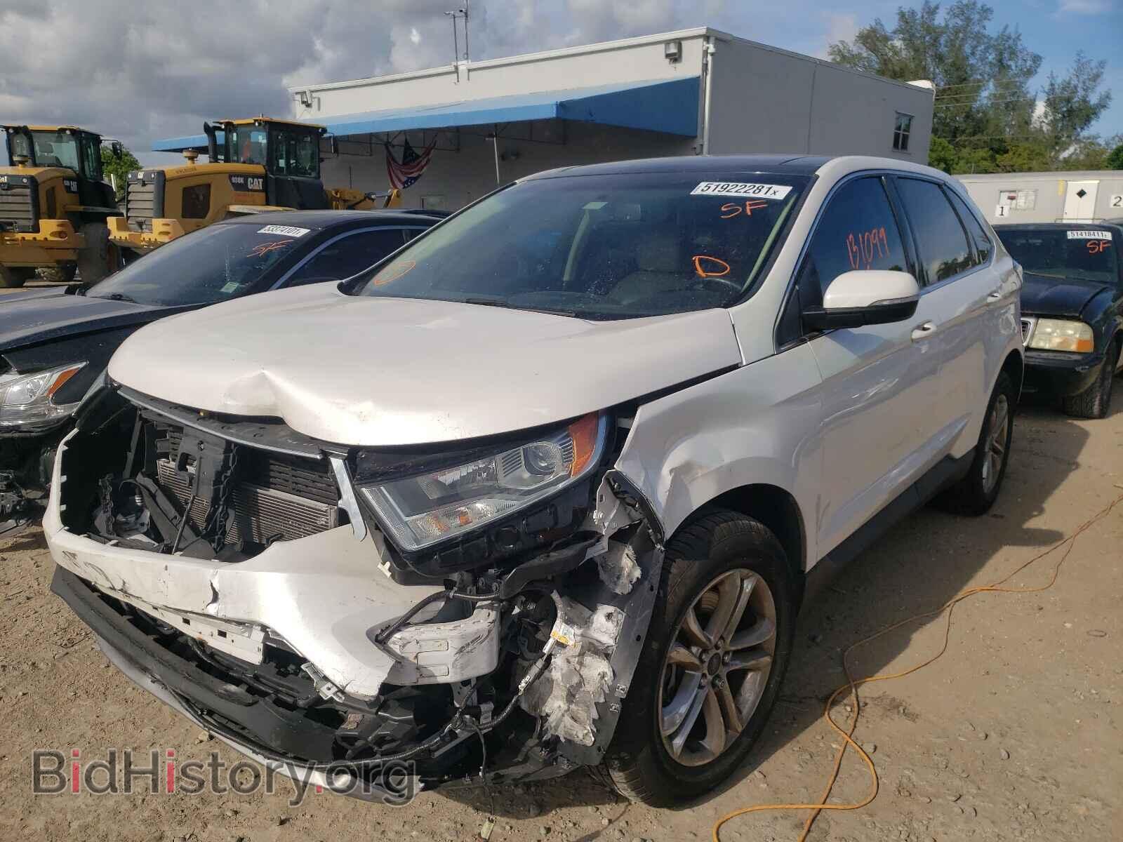 2015 FORD EDGE - VIN: 2FMTK4J88FBC09511 - Фото 2