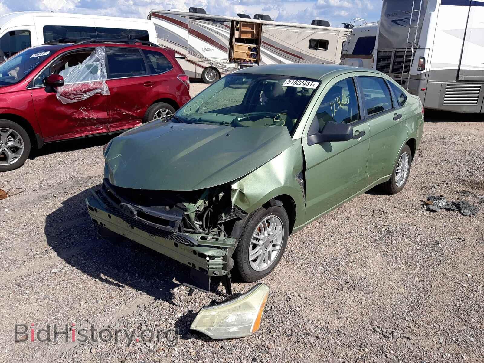 2008 FORD FOCUS - VIN: 1FAHP35N78W219363 - Фото 2