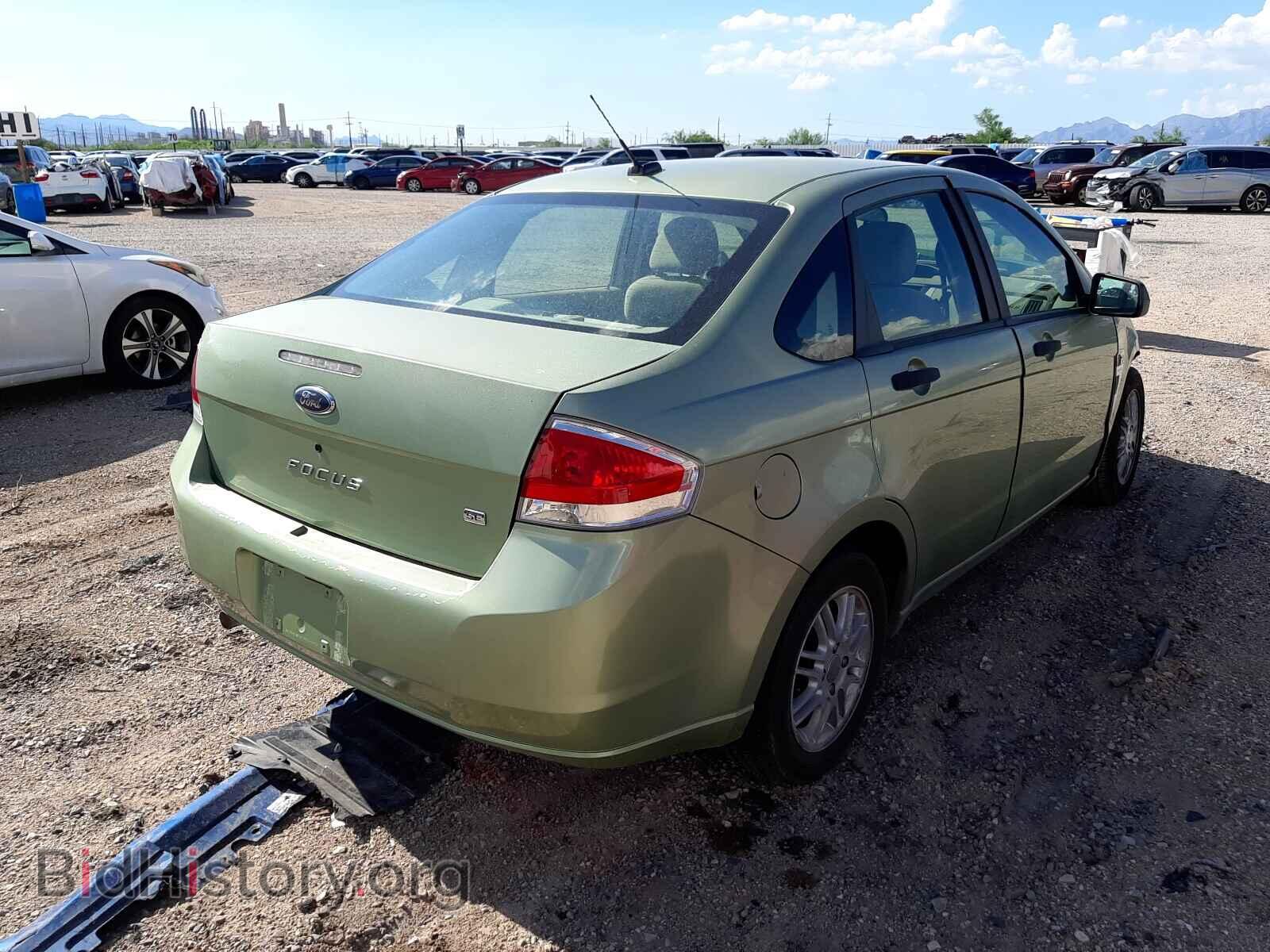 2008 FORD FOCUS - VIN: 1FAHP35N78W219363 - Фото 4