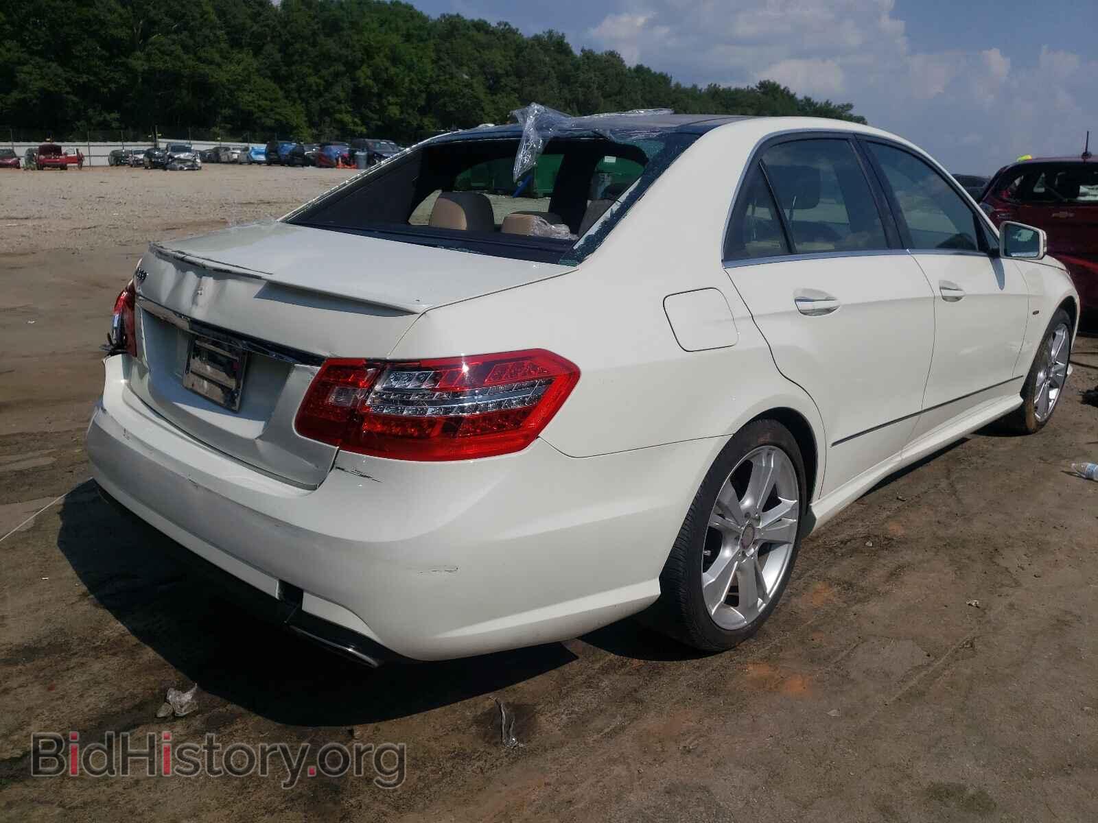 2012 MERCEDES-BENZ E-CLASS - VIN: WDDHF5KB5CA535259 - Photo 4