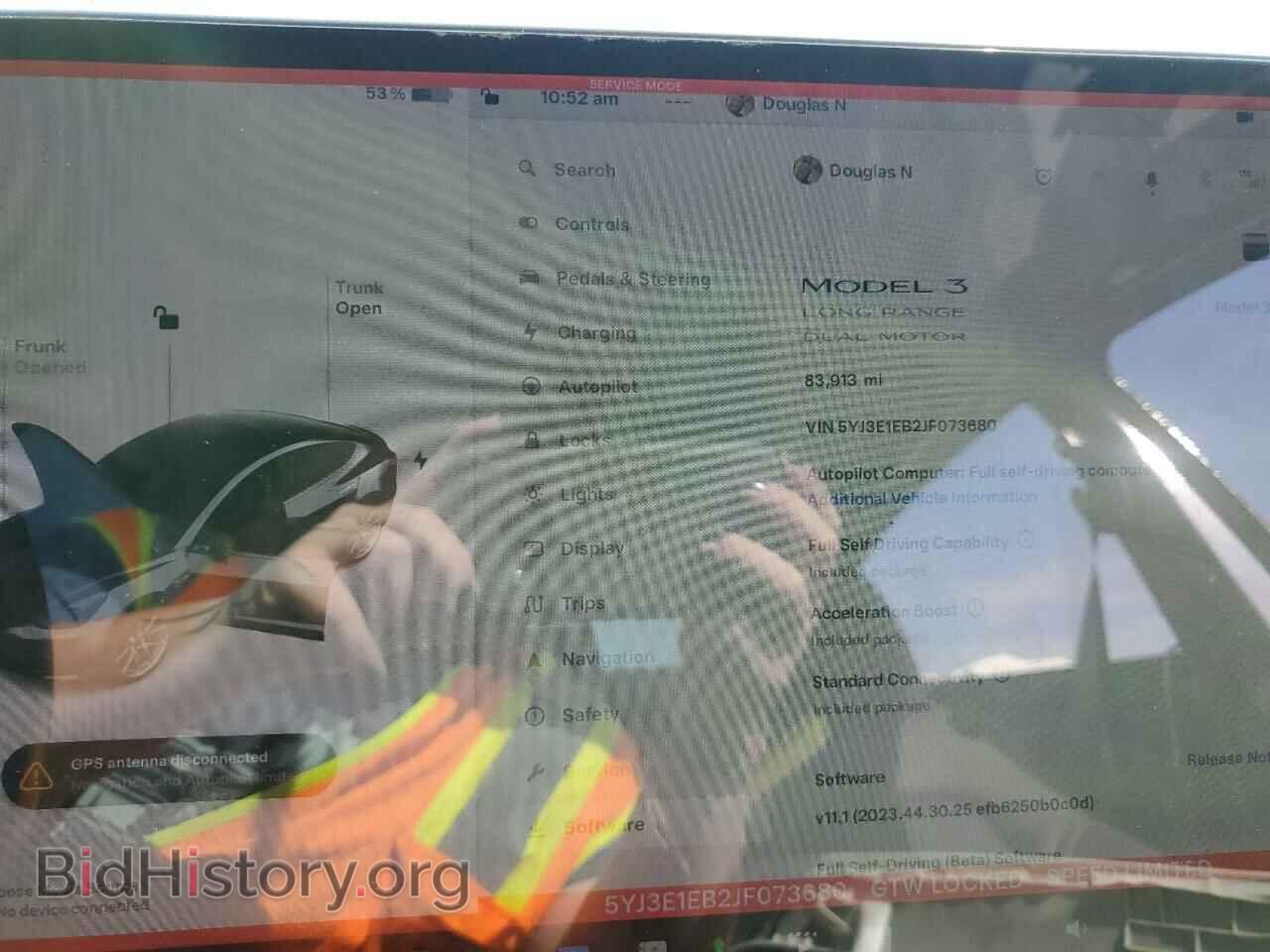 2018 TESLA MODEL 3 - VIN: 5YJ3E1EB2JF073680 - Photo 9