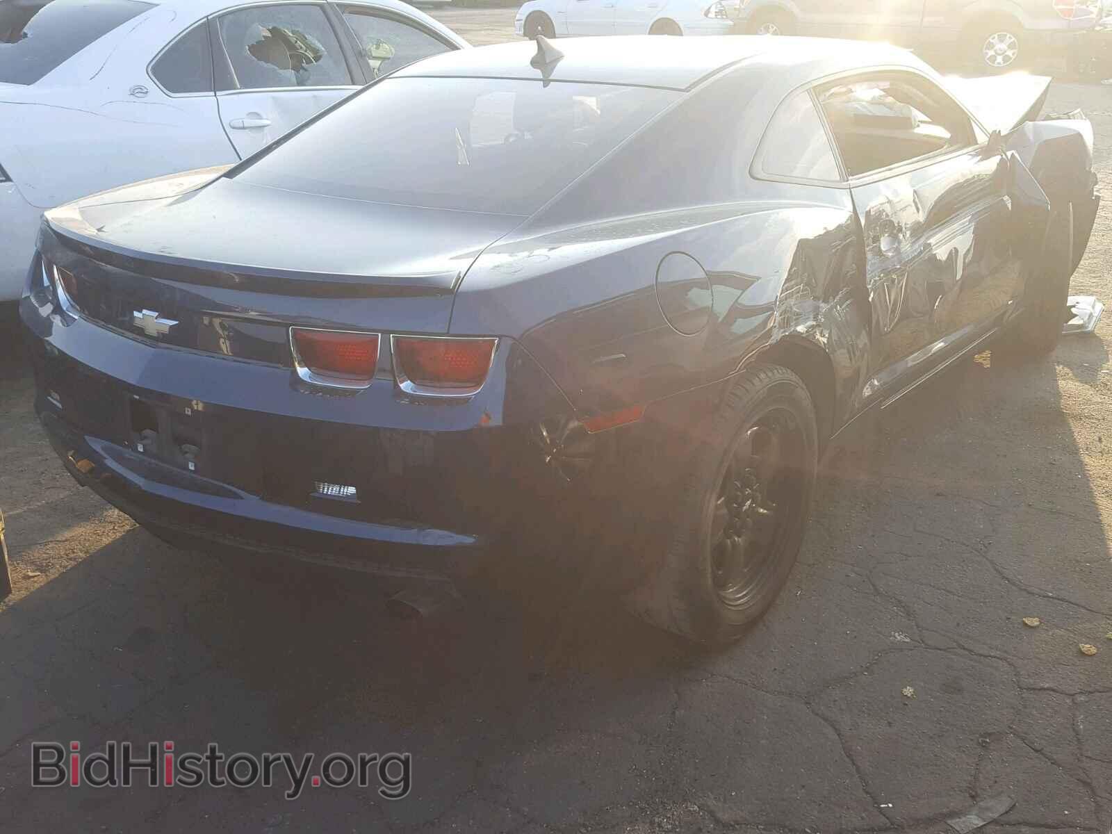 2012 CHEVROLET CAMARO - VIN: 2G1FA1E36C9196707 - Фото 4