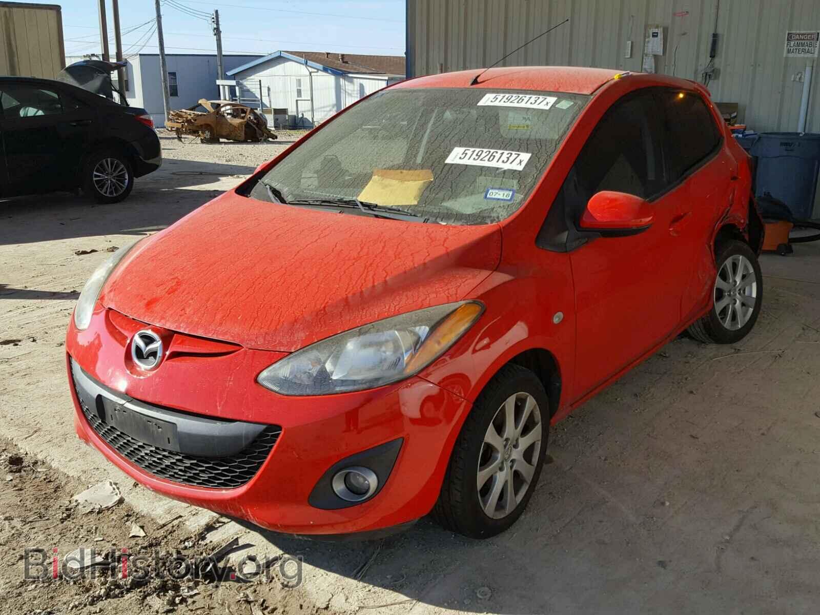 2011 MAZDA 2 - VIN: JM1DE1HY5B0102996 - Photo 2