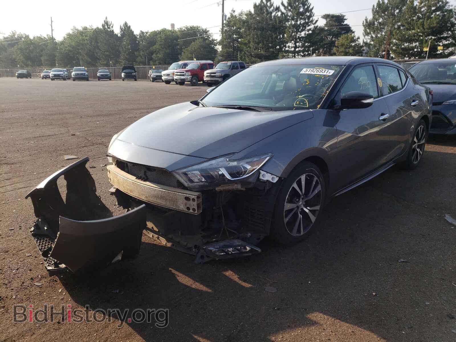 2018 NISSAN MAXIMA - VIN: 1N4AA6AP8JC385412 - Фото 2