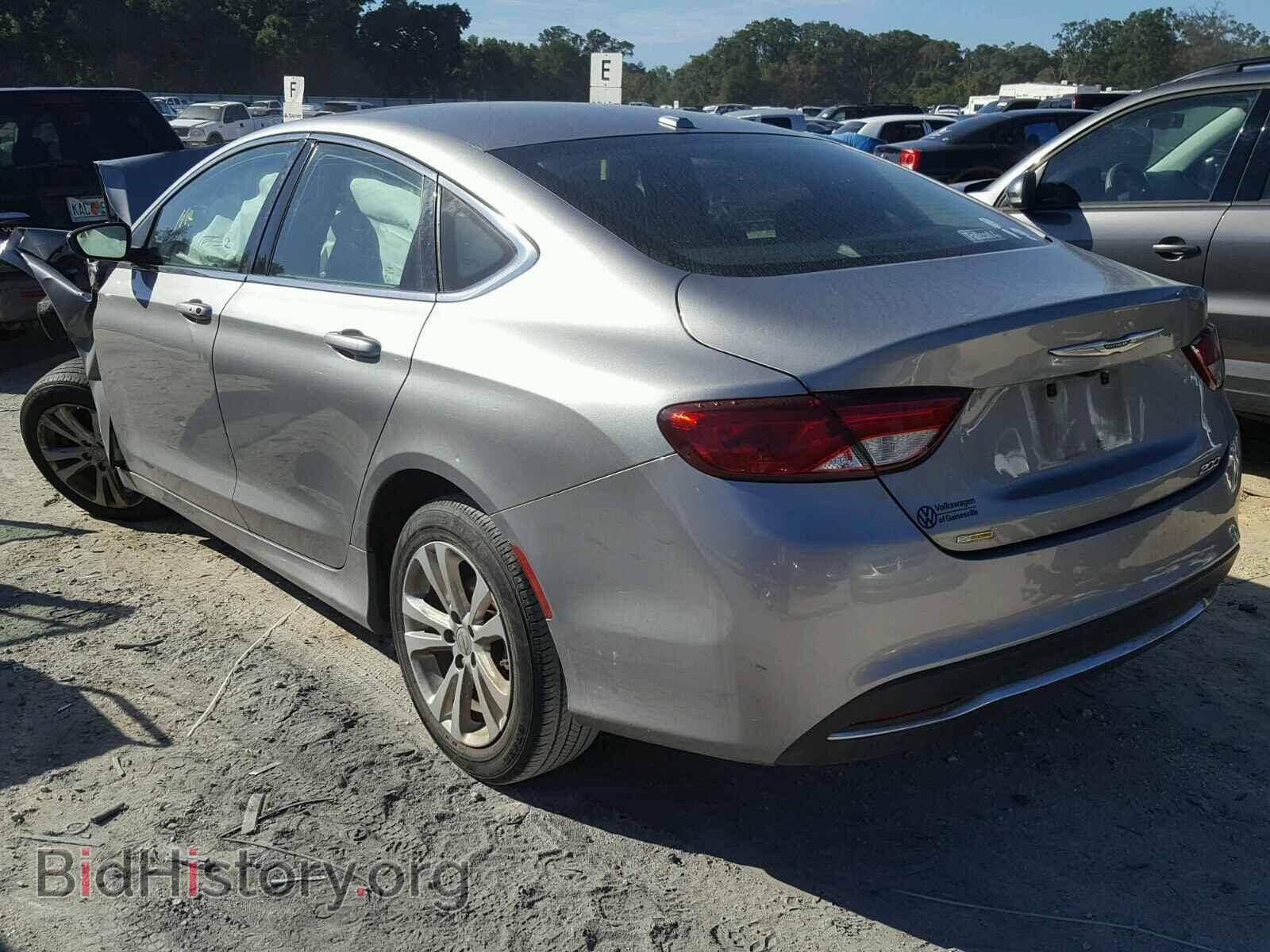 2015 CHRYSLER 200 - VIN: 1C3CCCAB1FN734586 - Photo 3