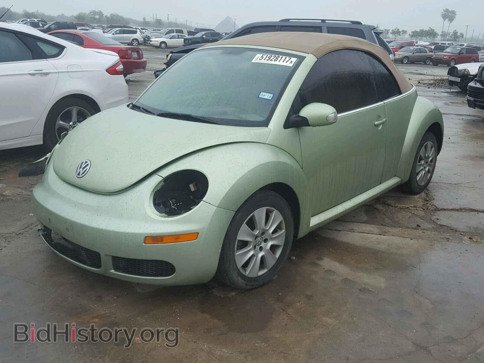 2008 VOLKSWAGEN BEETLE - VIN: 3VWPF31Y28M412526 - Фото 2
