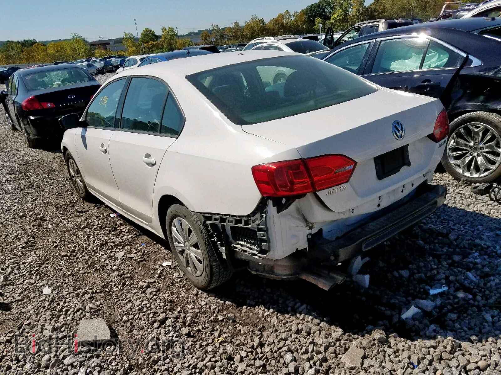 2012 VOLKSWAGEN JETTA - VIN: 3VW2K7AJ1CM316864 - Фото 3