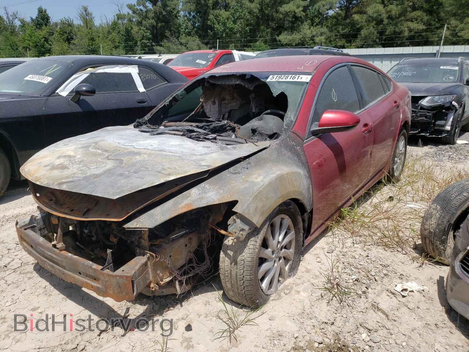 2012 MAZDA 6 - VIN: 1YVHZ8DH1C5M19418 - Фото 2