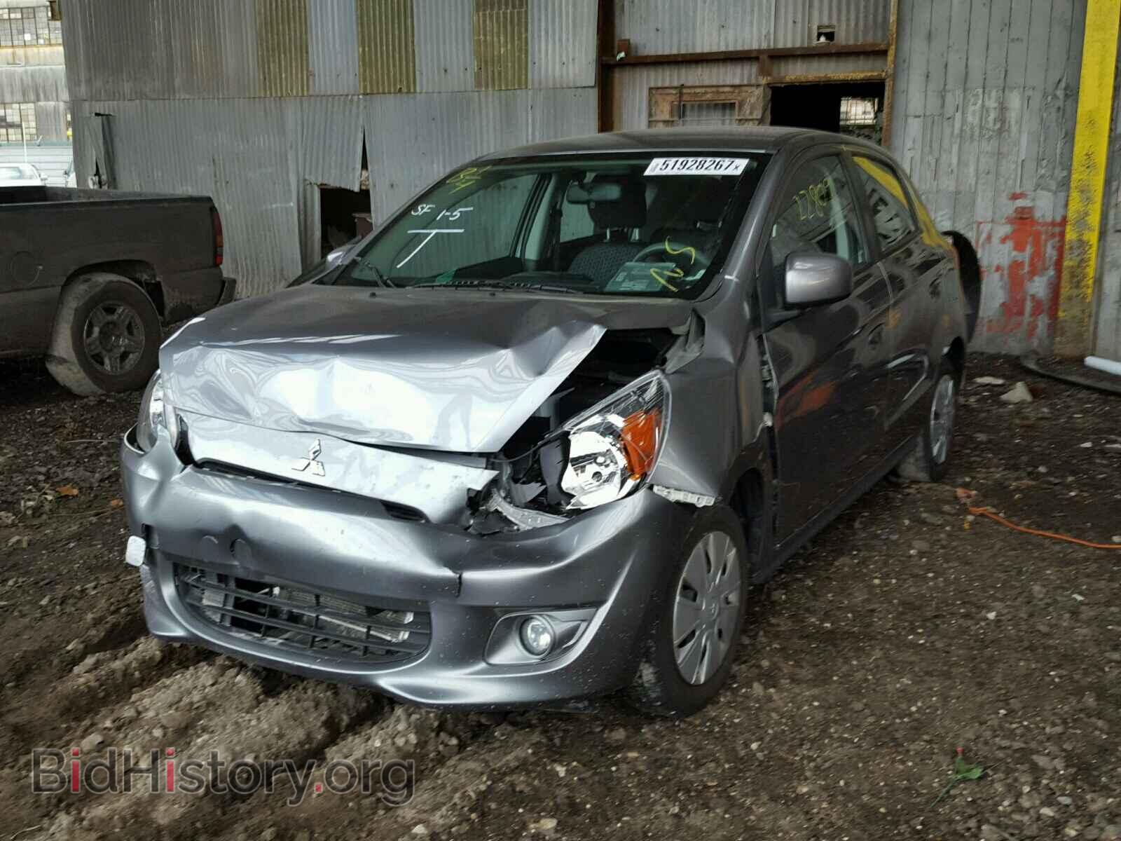 2015 MITSUBISHI MIRAGE - VIN: ML32A3HJ1FH034191 - Фото 2