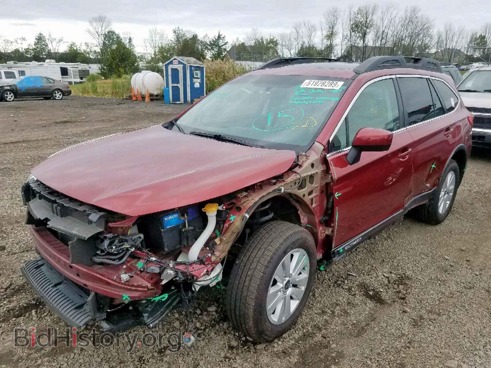 2016 SUBARU OUTBACK 2. - VIN: 4S4BSADC8G3255299 - Фото 2
