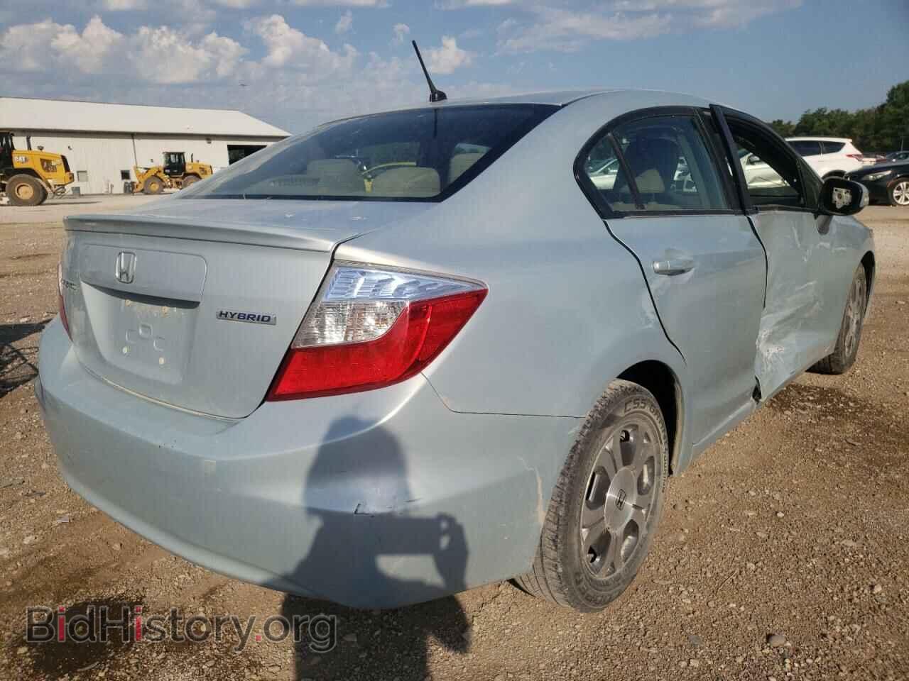 2012 HONDA CIVIC - VIN: JHMFB4F2XCS006240 - Фото 4