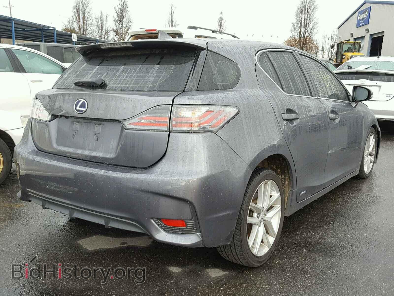 2014 LEXUS CT 200 - VIN: JTHKD5BH8E2200213 - Фото 4