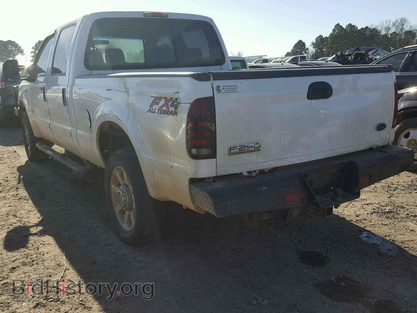 2006 FORD F250 - VIN: 1FTSW21P66EA64764 - Фото 3