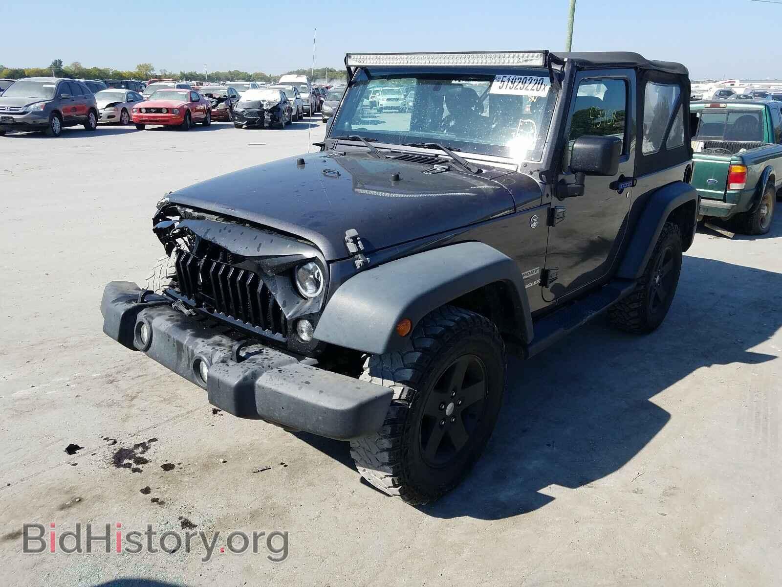 2014 JEEP WRANGLER - VIN: 1C4AJWAG4EL204533 - Фото 2